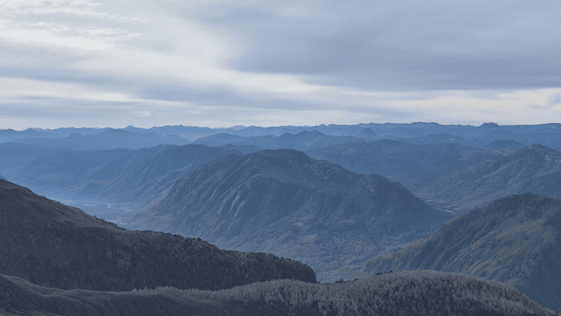 Registro visual de Experiencia de montaña en la Araucanía Andina