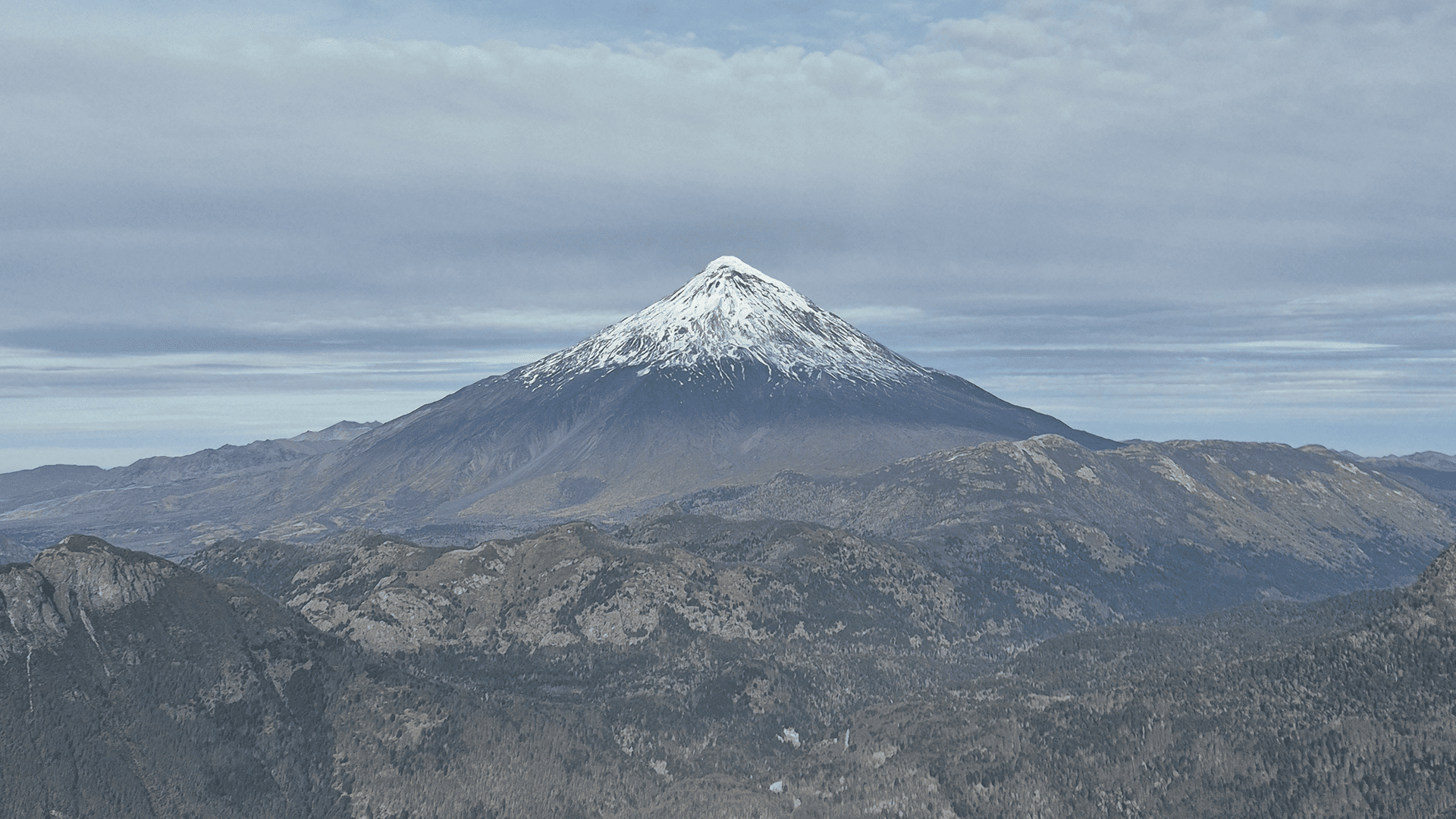 Registro visual de Experiencia de montaña en la Araucanía Andina